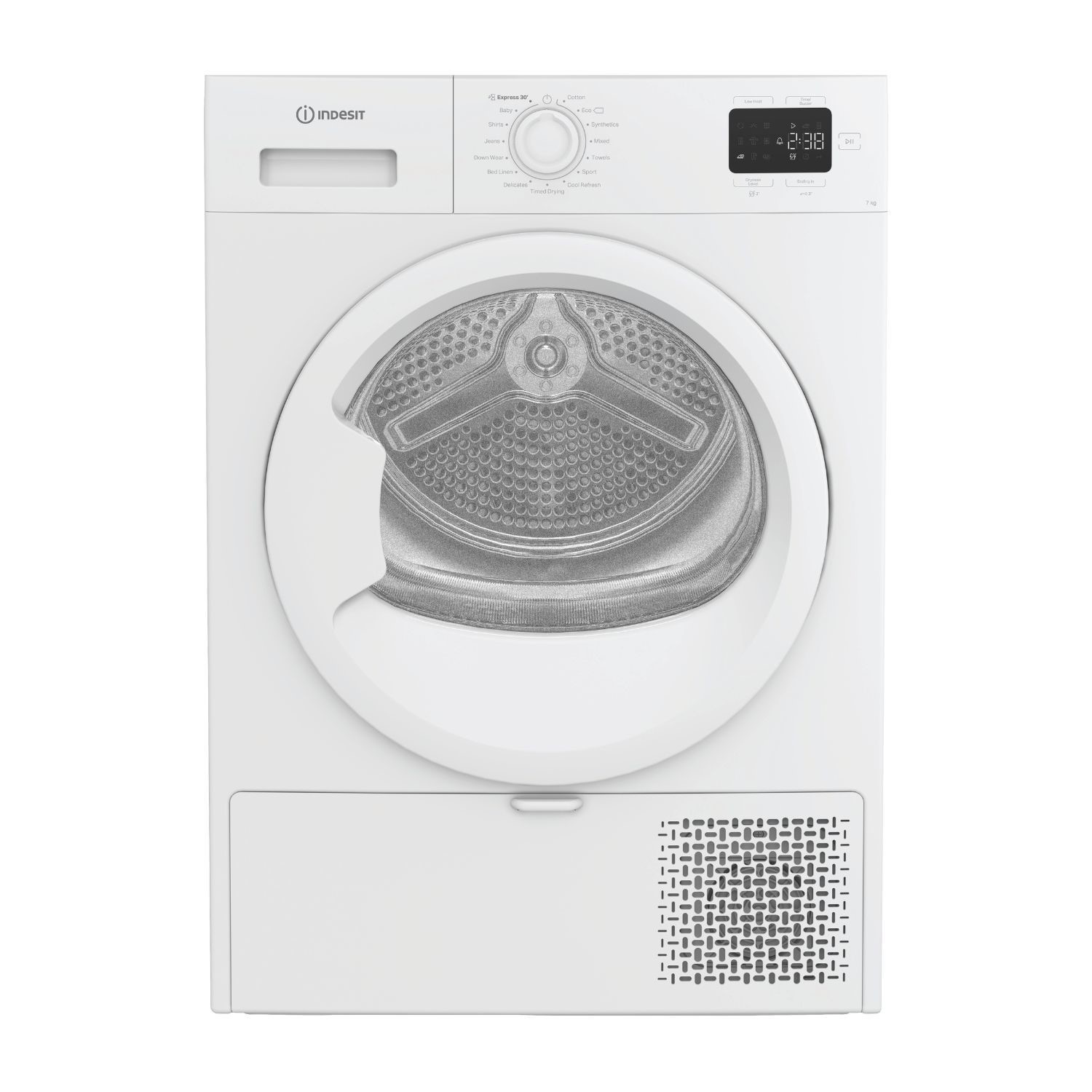 Indesit Cysd72dwwuk 7Kg Heat Pump Tumble Dryer Sensor Dry, A+ Rated,  CYSD72DWWUK