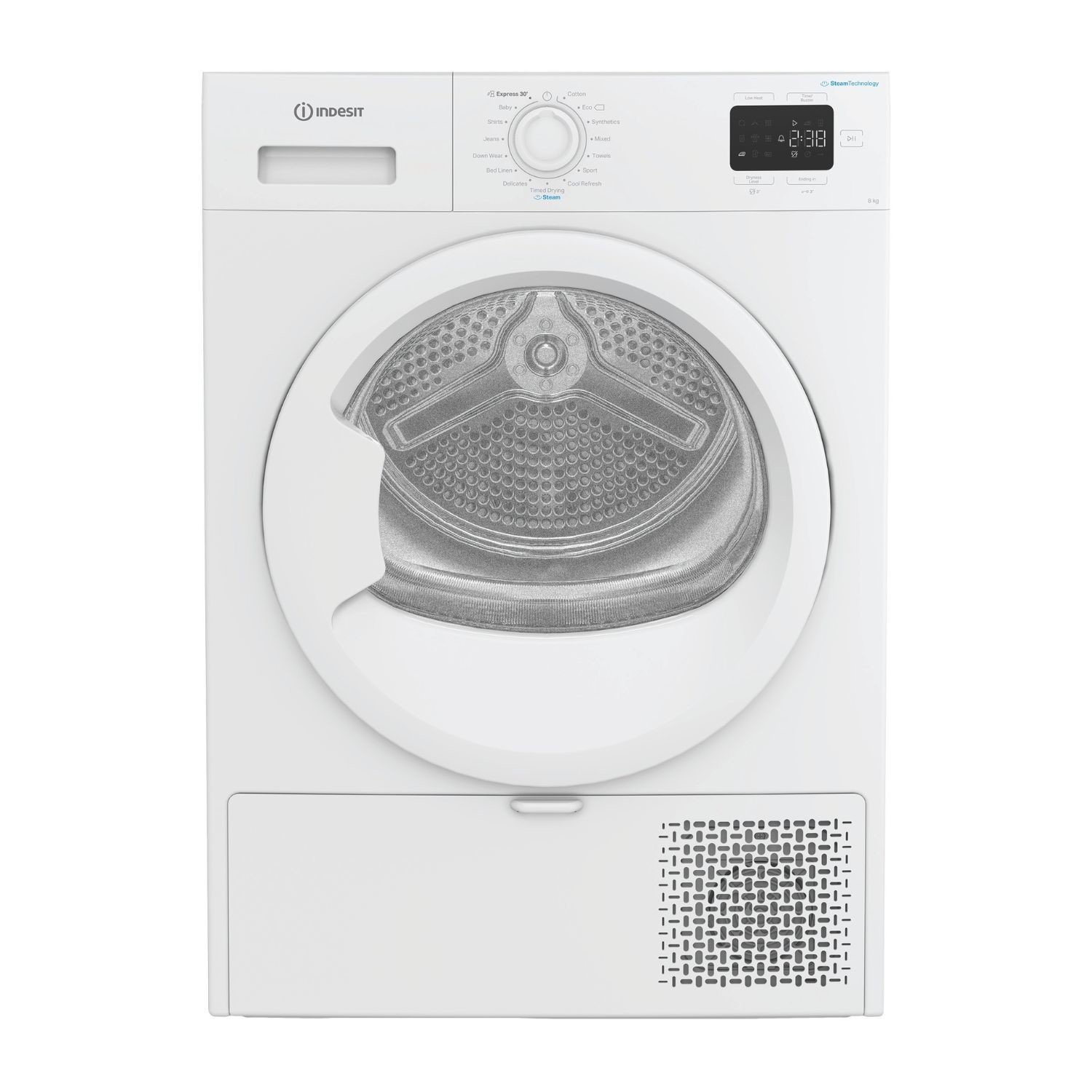 Indesit C Ysd 82D Ss Uk 8 Kg Heat Pump Tumble Dryer - Silver, Silver/Grey - Image 13