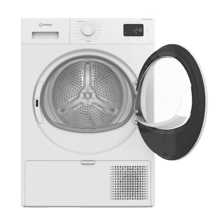 Indesit 8kg Heat Pump Tumble Dryer - White