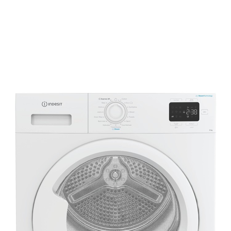 Indesit 8kg Heat Pump Tumble Dryer - White