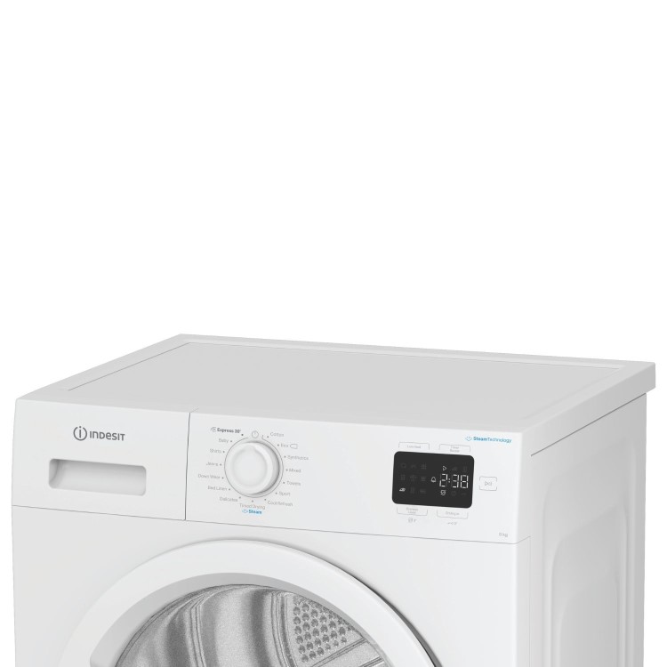 Indesit 8kg Heat Pump Tumble Dryer - White