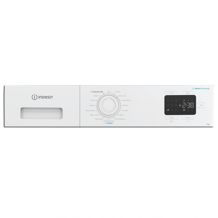 Indesit 8kg Heat Pump Tumble Dryer - White