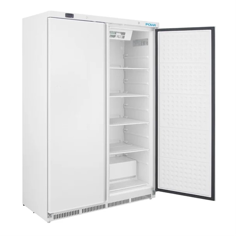 GRADE A2 - Polar CZ781 C-Series Double Door Upright Fridge - 744L White