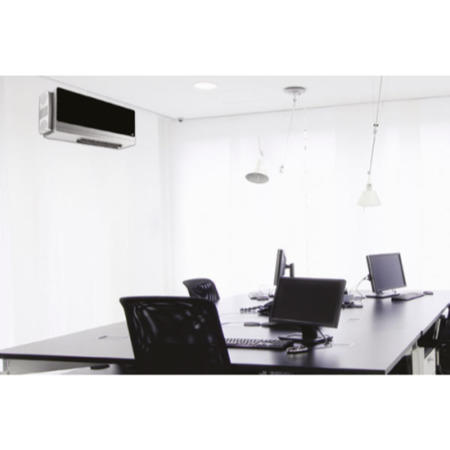 Powrmatic Climapac 8000 BTU 2.362 kW Easy install Twin Duct High Wall Air Conditioner with Heat Pump