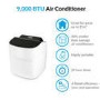 GRADE A3 - electriQ Compact 9000 BTU Small and Powerful Portable Air Conditioner for Rooms up to 21 sqm