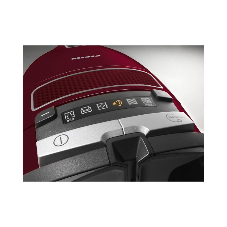 GRADE A2 - Miele 11085190 Complete C3 Cat & Dog Pro PowerLine 890W Bagged Cylinder Vacuum Cleaner - Ideal For Pet Owners - Red