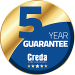 Creda 5 year warranty