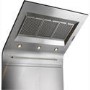 Britannia D9SS Legato 90cm Angled Chimney Hood With Integral Back Panel Ladle Rack And Remote Control -Stainless Steel