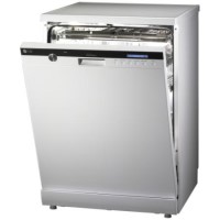 LG D1453WF Direct Drive 14 Place Freestanding Dishwasher in White