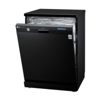 LG D1454BF Steam Direct Drive 14 Place Freestanding Dishwasher Black