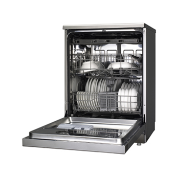LG D1454TF Steam Direct Drive 14 Place Freestanding Dishwasher - Stainless Steel