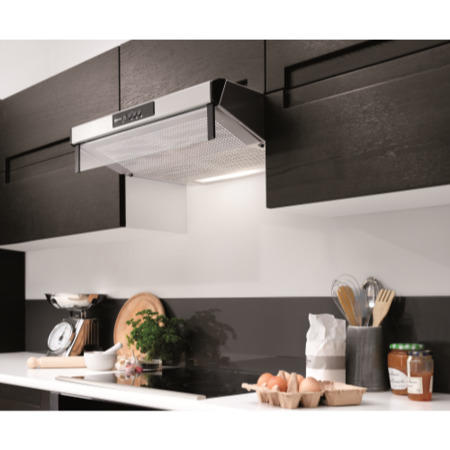 Neff D1613S0GB Black 60cm wide Conventional Hood