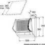 Neff D2615X0GB 60cm Integrated Cooker Hood