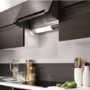 Neff D2664X0GB 60cm Integrated Cooker Hood Silver Metallic