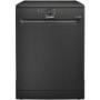 Refurbished Indesit D2FHK26BUK 14 Place Freestanding Dishwasher Black