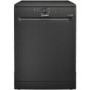 Indesit Fast&Clean 14 Place Settings Freestanding Dishwasher - Black