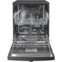 Refurbished Indesit D2FHK26BUK 14 Place Freestanding Dishwasher Black
