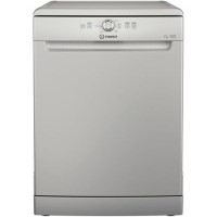 Refurbished Indesit Fast&Clean D2FHK26SUK 14 Place Freestanding Dishwasher Silver
