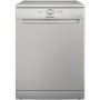 Indesit Fast&Clean 14 Place Settings Freestanding Dishwasher - Silver