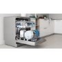 Refurbished Indesit Fast&Clean D2FHK26SUK 14 Place Freestanding Dishwasher Silver