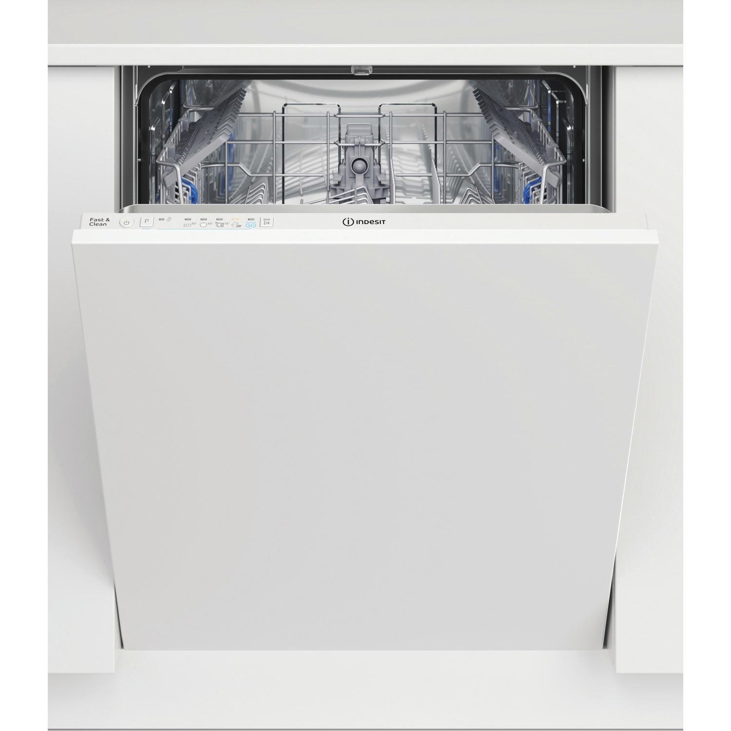 Indesit D2IHL326UK Fast&Clean 14 Place Settings Fully Integrated Dishwasher