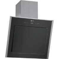 NEFF D36DT57N0B 60cm Wide Angled Glass Cooker Hood Black