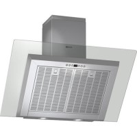 Neff APD/D39F56N0GB Ex-Display Series 4 Angled 90cm Chimney Hood in Stainless Steel with Grey Glass