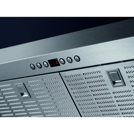 Neff APD/D39F56N0GB Ex-Display Series 4 Angled 90cm Chimney Hood in Stainless Steel with Grey Glass
