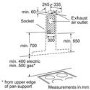Neff D39M55N1GB Series 3 Angled 90cm Chimney Hood in Stainless steel