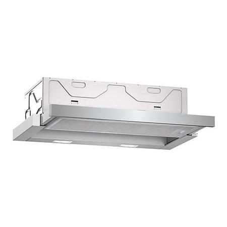 GRADE A3 - Neff D46ED22N0B 60cm Telescopic Cooker Hood Silver Metallic