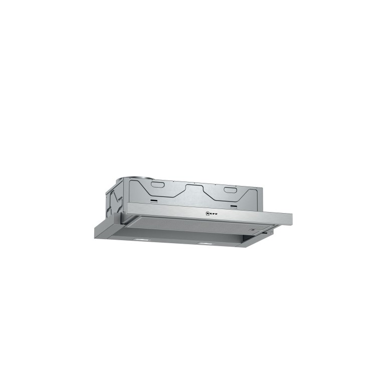 Neff N50 Telescopic 60cm Canopy Cooker Hood - Silver