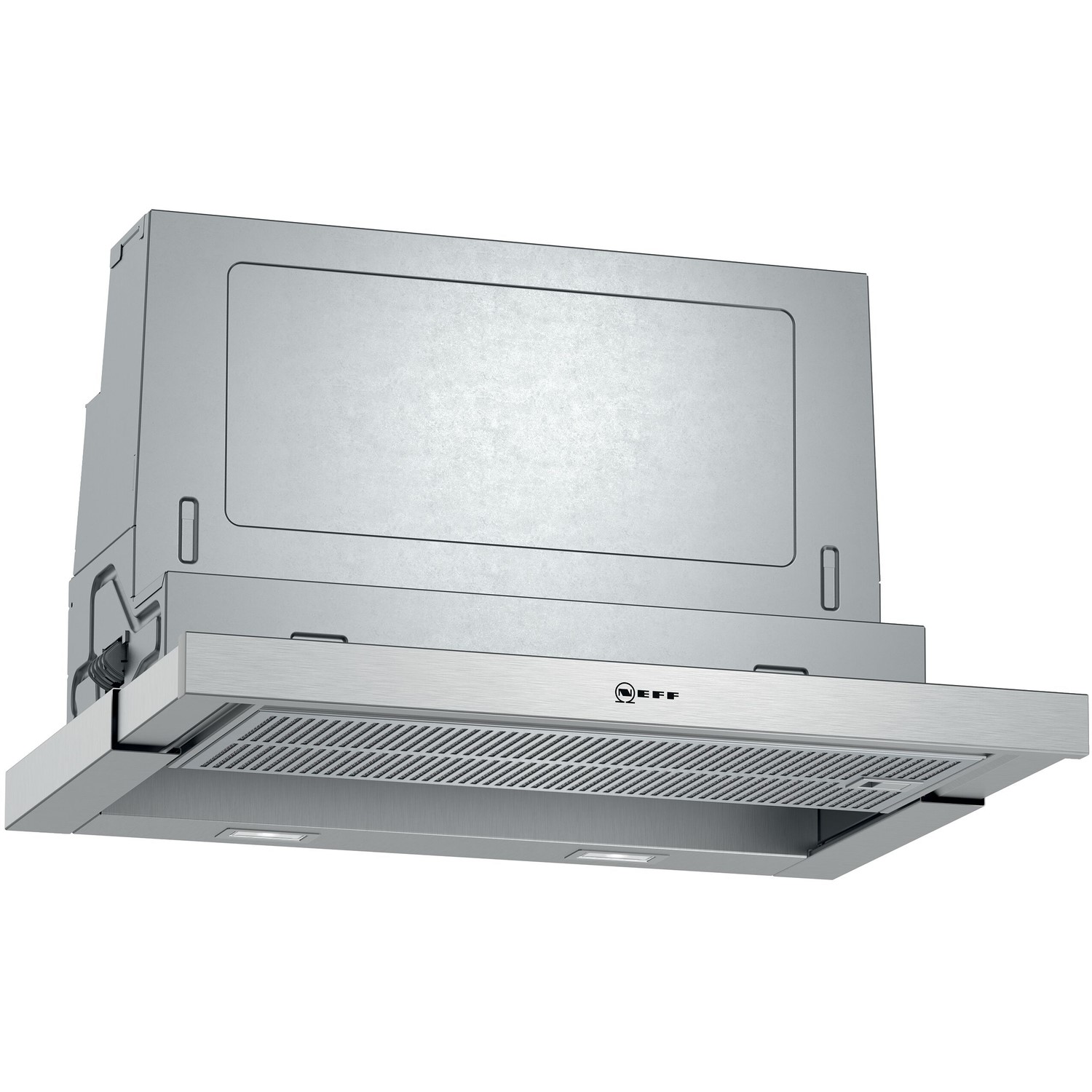 Neff N70 60cm Telescopic Canopy Cooker Hood - Stainless Steel