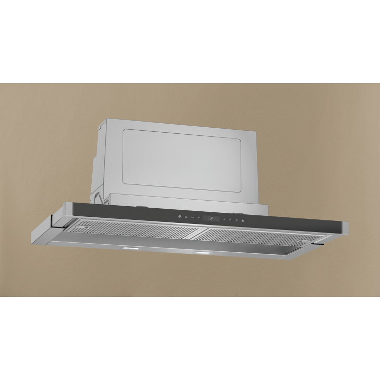 GRADE A1 - Neff D49PU54X0B 90cm Touch Control Telescopic Canopy Cooker Hood Stainless Steel