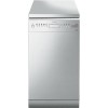 GRADE A1 - Smeg D4SS-1 10 Place Slimline Freestanding Dishwasher- Stainless Steel