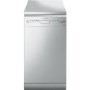 Smeg D4SS-1 10 Place Slimline Freestanding Dishwasher- Stainless Steel