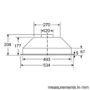 Refurbished Neff D51NAA1C0B 53cm Canopy Cooker Hood