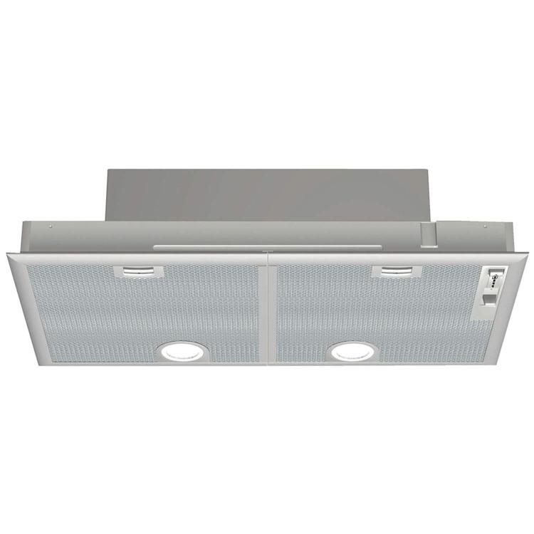 GRADE A1 - Neff D5855X0GB 73cm Wide Canopy Cooker Hood Silver Metallic