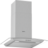 Refurbished Neff D64ABC0N0B 60cm Chimney Cooker Hood With Curved Glass Canopy Stainless Steel
