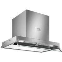 Neff D64XAF8N0B N70 Rotary Control 60cm Integrated Canopy Hood With Glass Visor - Stainless Steel &