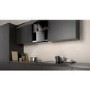 Neff D64XAF8N0B N70 Rotary Control 60cm Integrated Canopy Hood With Glass Visor - Stainless Steel &