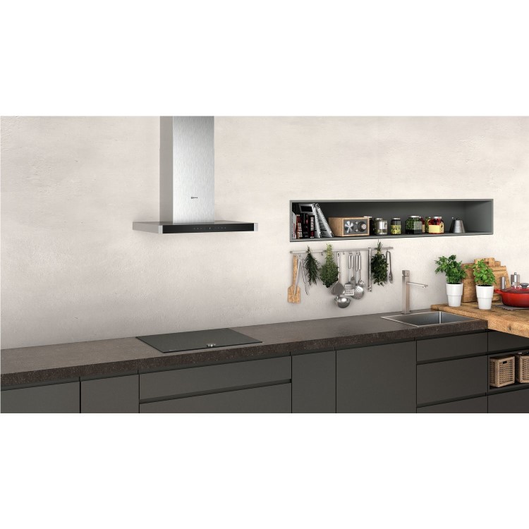 Refurbished Neff N70 Touch Control D65BMP5N0B 60cm Cooker Hood Stainless Steel