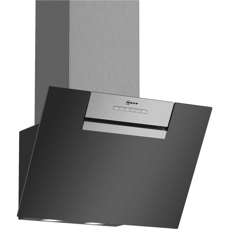 Neff N30 60cm Angled Cooker Hood - Black