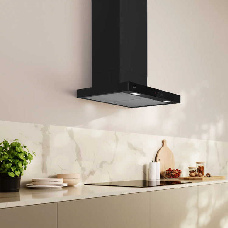 Neff N70 Series 60cm Chimney Cooker Hood - Matt Black