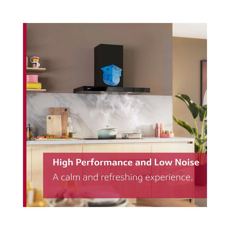 Neff N70 Series 60cm Chimney Cooker Hood - Matt Black