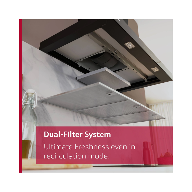 Neff N70 Series 60cm Chimney Cooker Hood - Matt Black