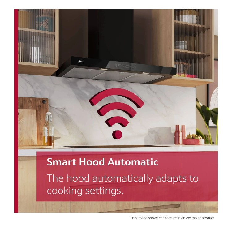 Neff N70 Series 60cm Chimney Cooker Hood - Matt Black