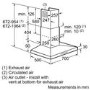 Neff D67S45N0GB Series 2 Slim Pyramid 70cm Chimney Hood in Stainless steel