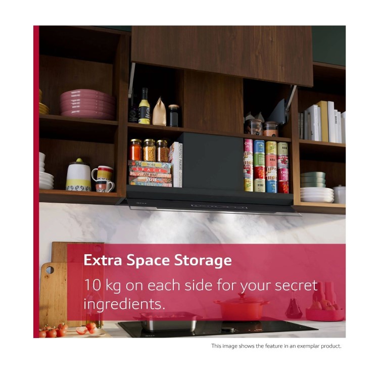 Neff N90 Series 60cm Canopy Cooker Hood - Matt Black