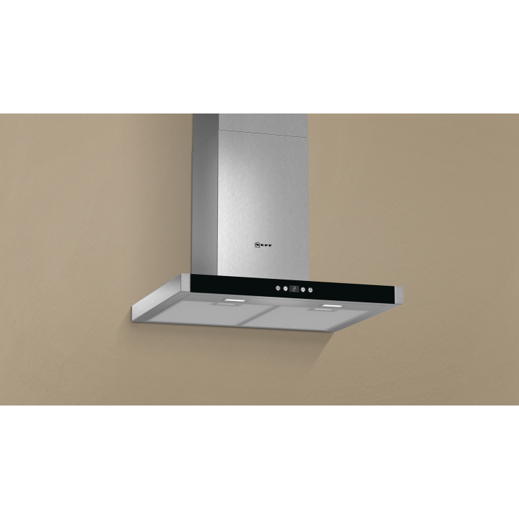 GRADE A2 - NEFF D76MH52N1B N50 60cm Box Design Cooker Hood - Stainless Steel