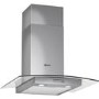 Neff D86G21N0GB Series 1 Curved Glass 60cm Chimney Hood in Stainless steel